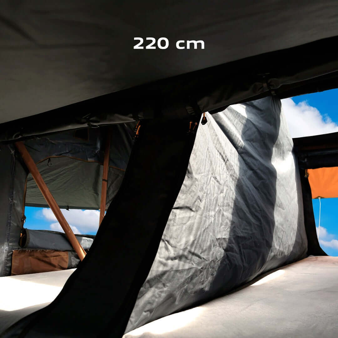 Tenda da tetto Elements Gen II per 4 persone - 220 cm - Colore Ocean