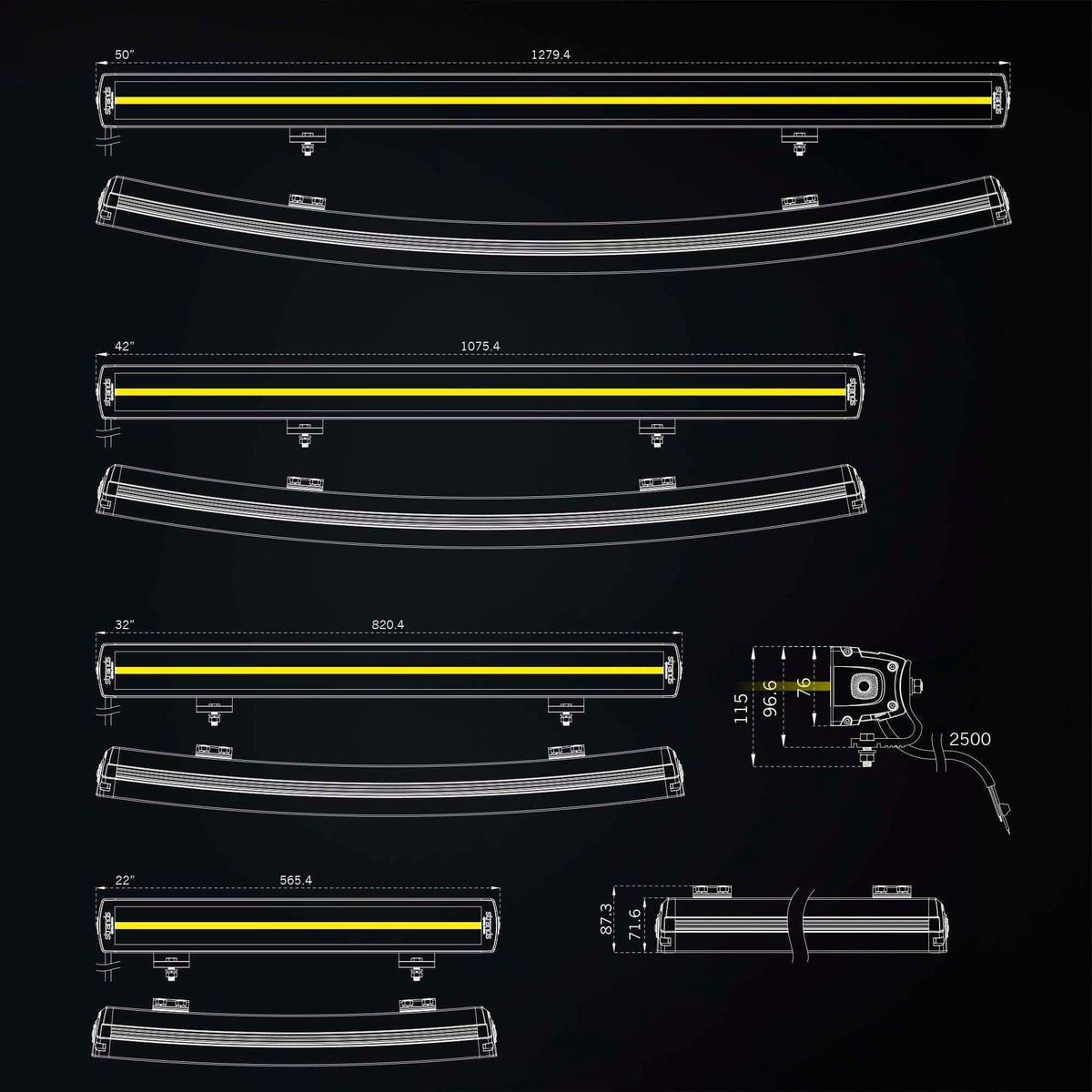 Strands SIBERIA XP DRC LED BAR 50″