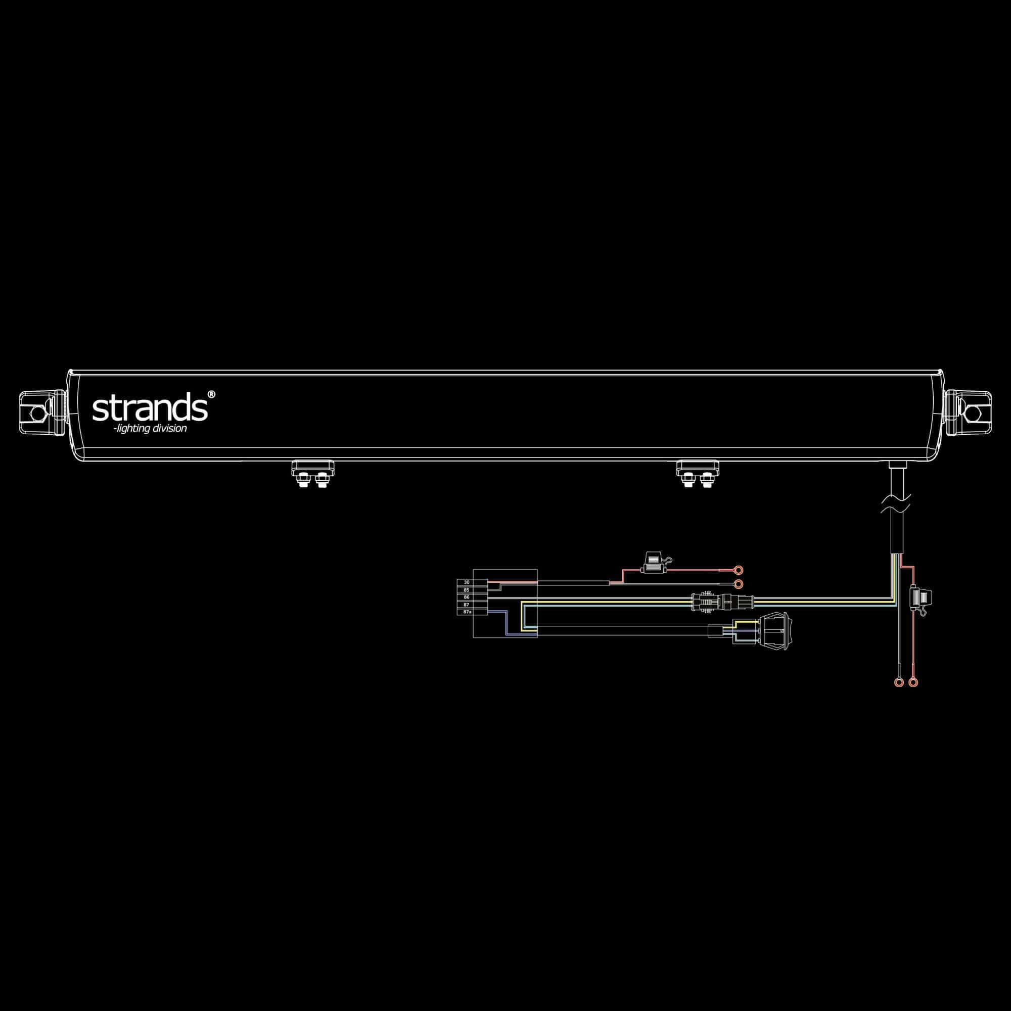 Strands SKYLORD LED BAR 30″