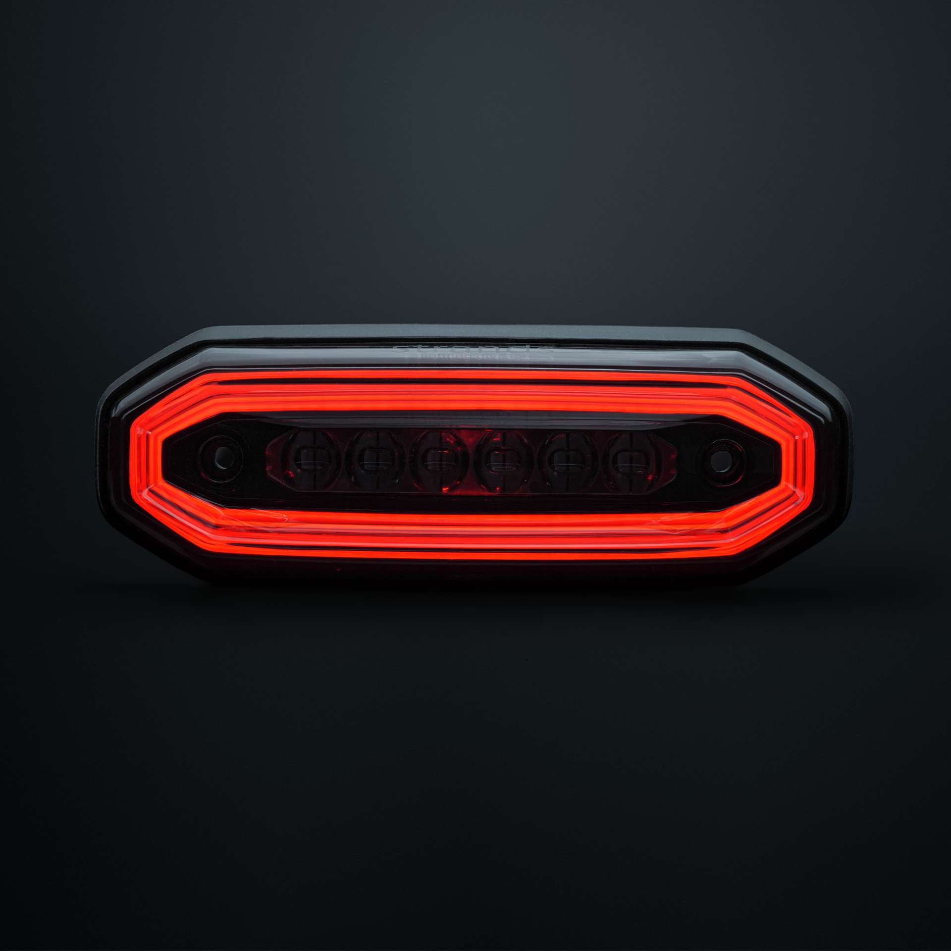 Strands FOR9T AURA FEU D'AVERTISSEMENT DIRECTIONNEL 6 LED rouge/orange
