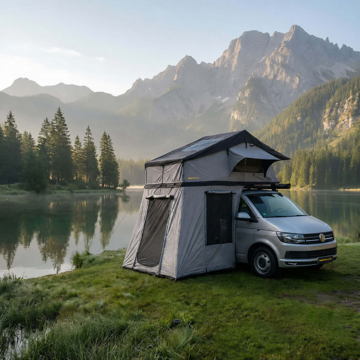 Tenda da tetto Elements Gen II per 2 persone - 140 cm - Colore Midnight Stone