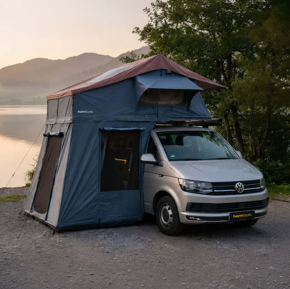 Tenda da tetto Elements Gen II per 3 persone - 165 cm - Colore Ocean