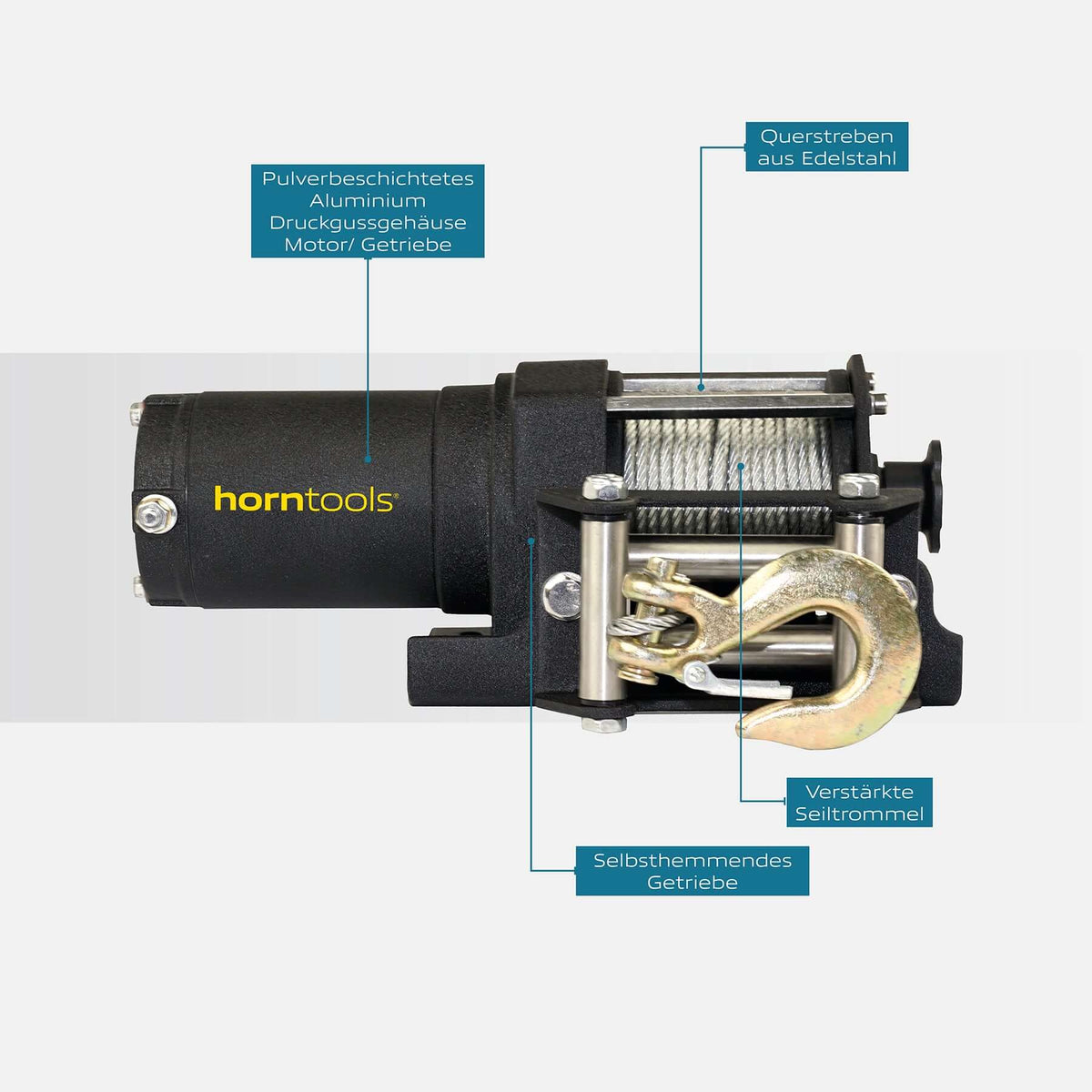 Electric Winch Beta 0.9 tons