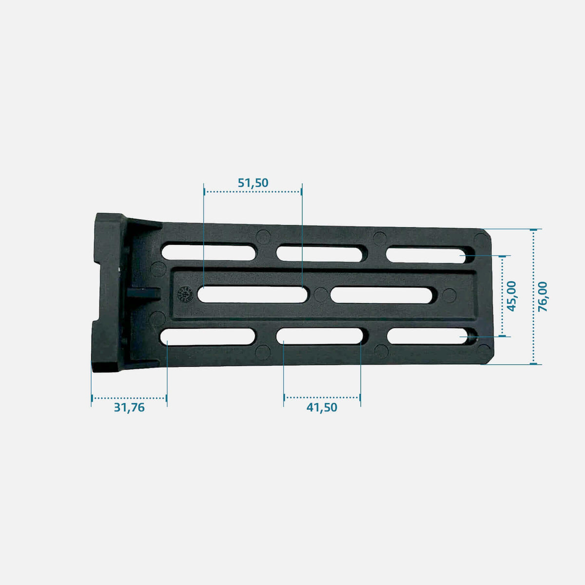 Heckmarkise Horizon Straight 1,5 m (freitragend) mit Sonnensegel