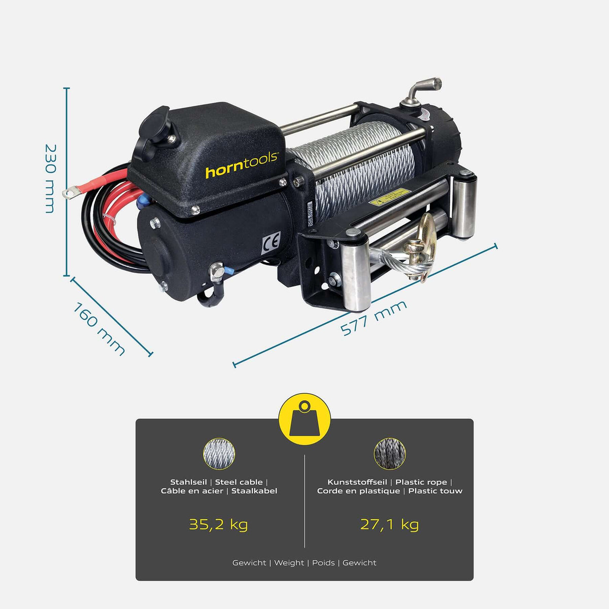 Treuil électrique Alpha 5,4 tonnes Quick