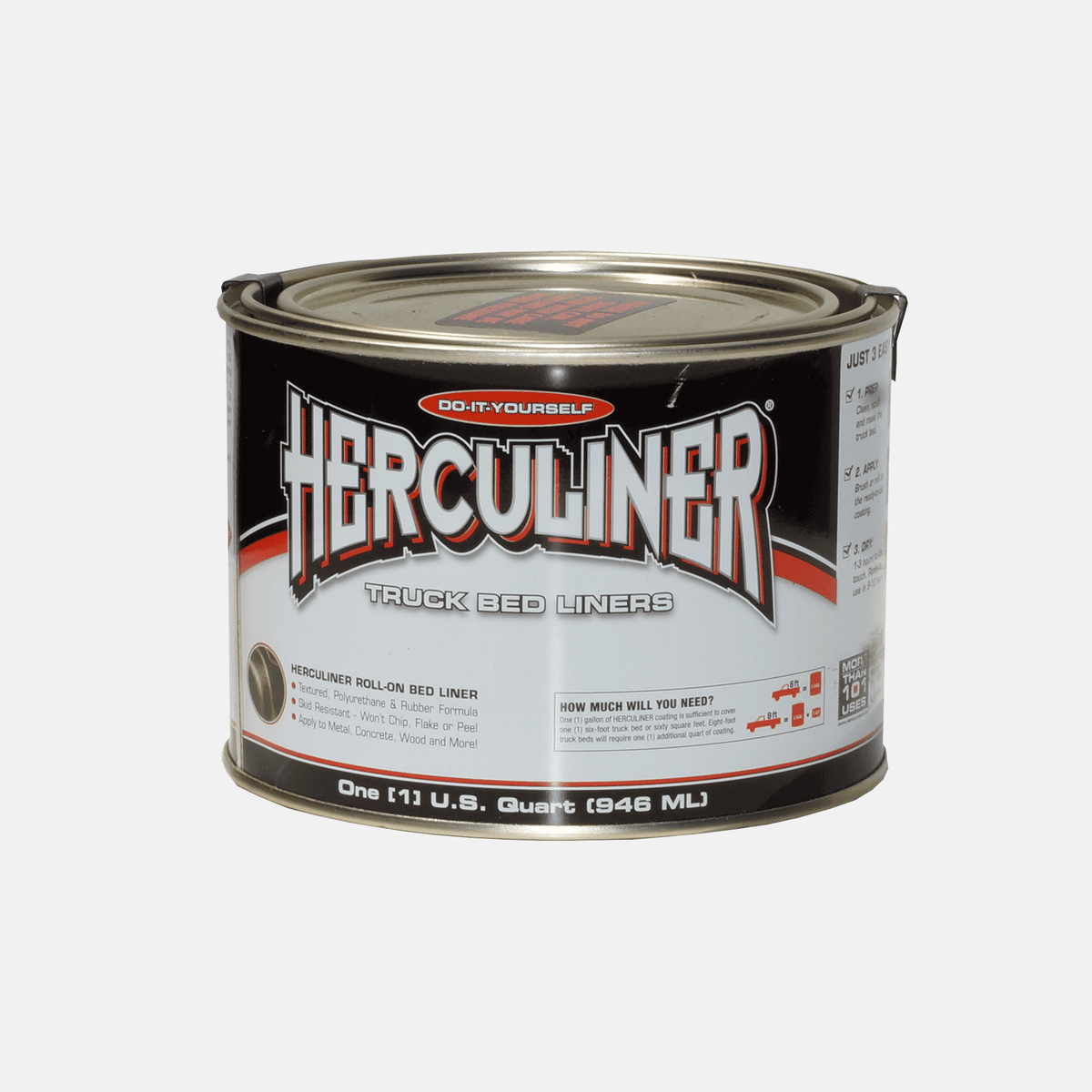 Herculiner 1,8m2 Kit schwarz