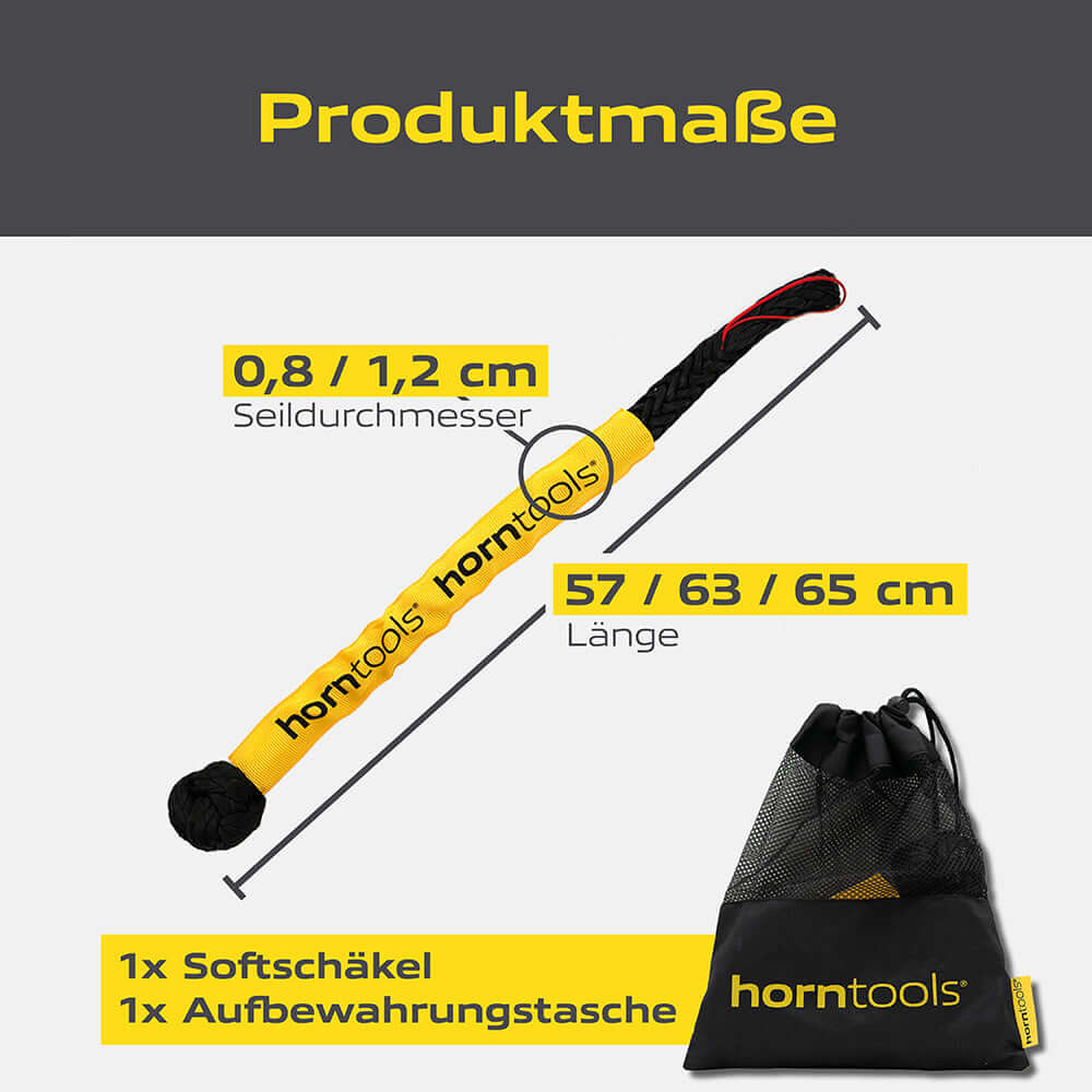 Softschäkel mit Aufscherschutz