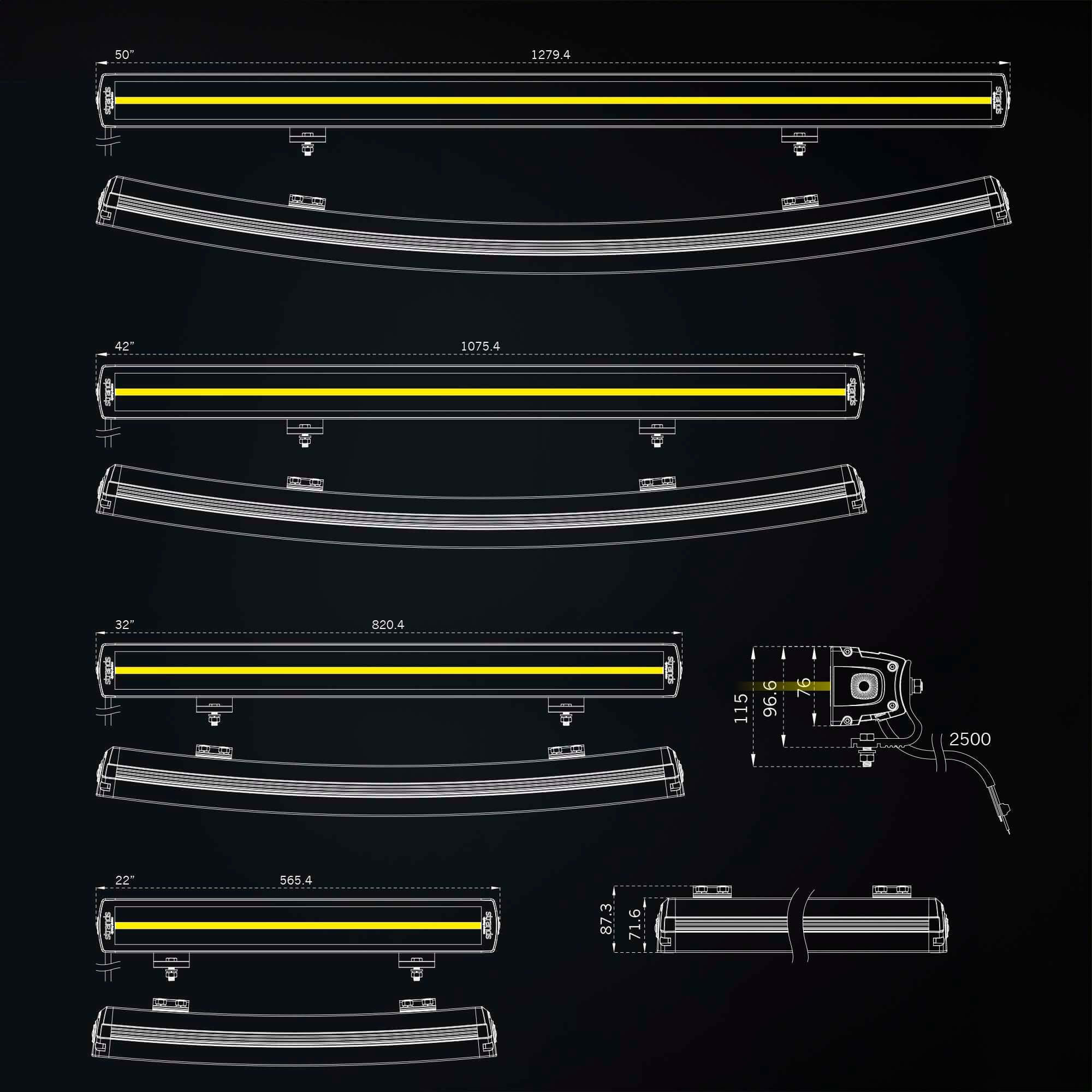 Strands SIBERIA XP DRC LED BAR 50″