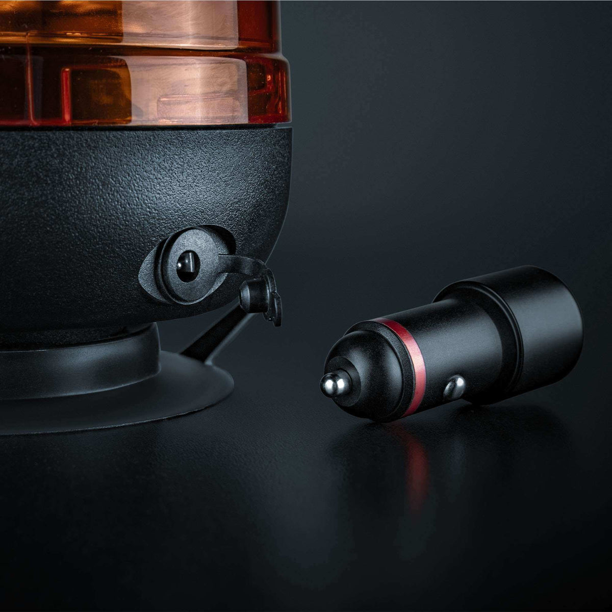 Strands BIG ENERGY PORTABLE WARNING LIGHT BEACON AMBER LENS