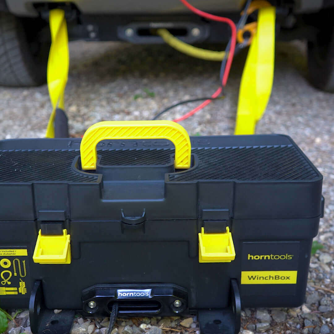 7 m Anschlusskabel mit Krokodilklemmen für Winch Box